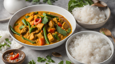 recette healthy curry de légumes